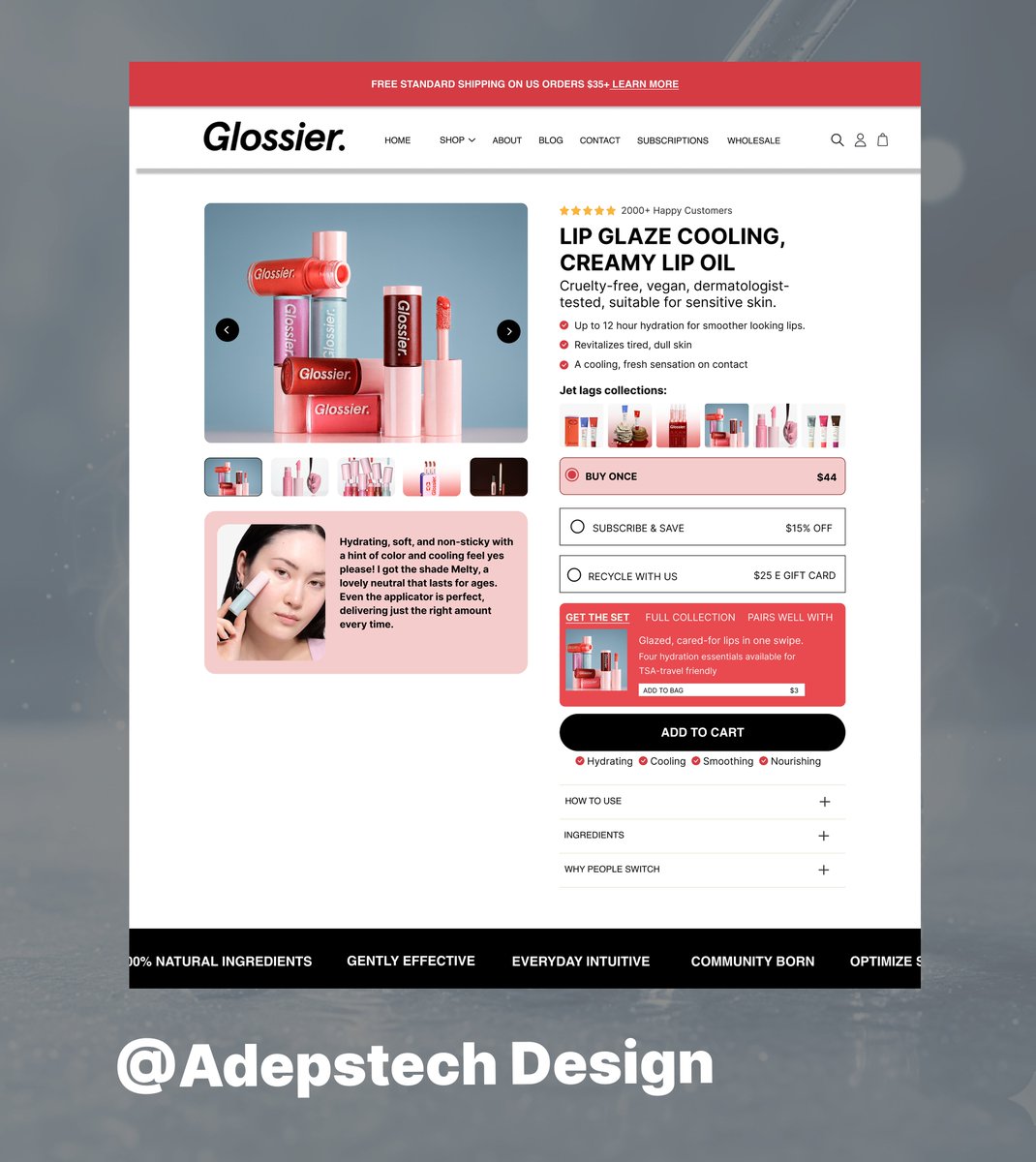 AdepsTech's tweet image. Poor Buy Box design leads to wasted ad spend and inconsistent conversions.

Refining this section delivers measurable improvements across your product page

I design conversion focused product pages
need one for your brands?, DM

#ecommerce #conversion