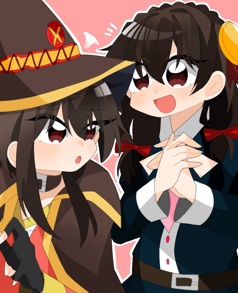 めぐみんとゆんゆん♪ #このすば #めぐみん #ゆんゆん