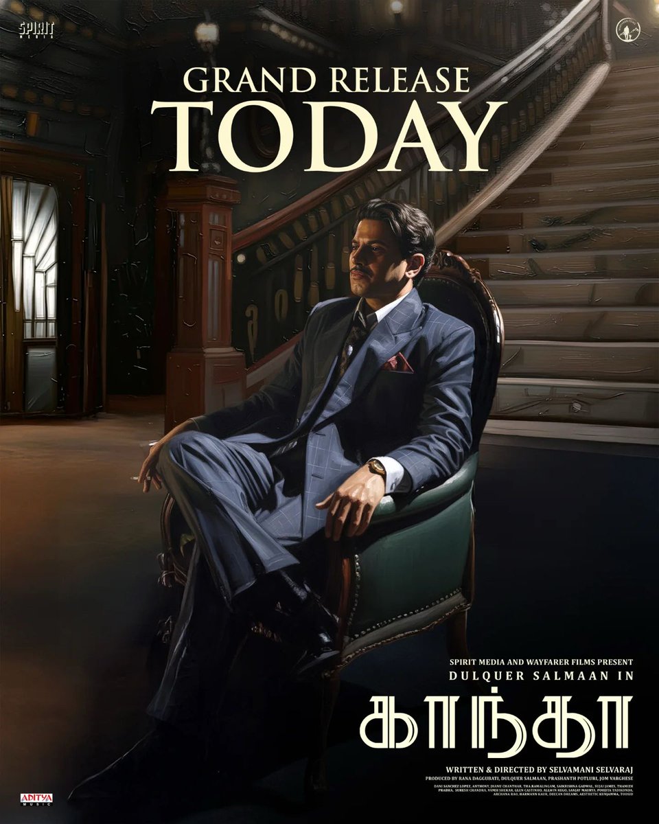 pvpmultiplex's tweet image. #Kaantha releasing today at PSS &amp;amp; PVP Multiplex. Book your tickets now at the box office and online.
#pssmultiplex #pvpmultiplex #releasingtoday