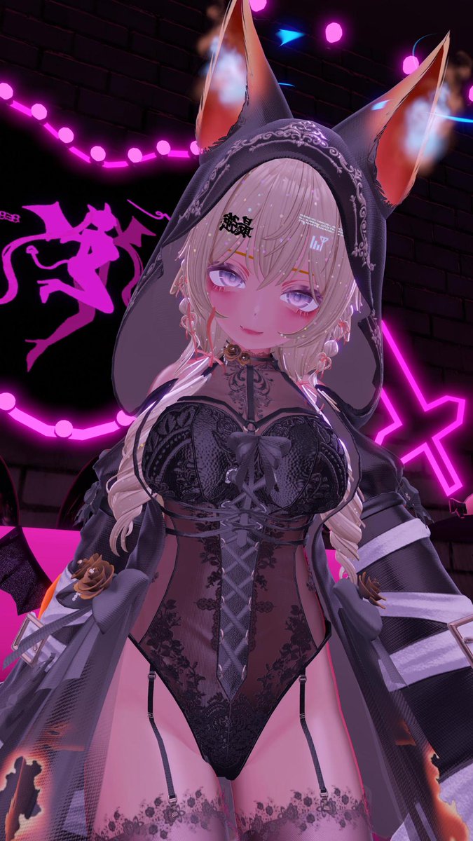 NAMARU_VRC's tweet image. ちょっと送れたハロウィン🎃
みんな待ってるよꔛ💕
 #オタクに優しいギャルBar  #HappyHalloween