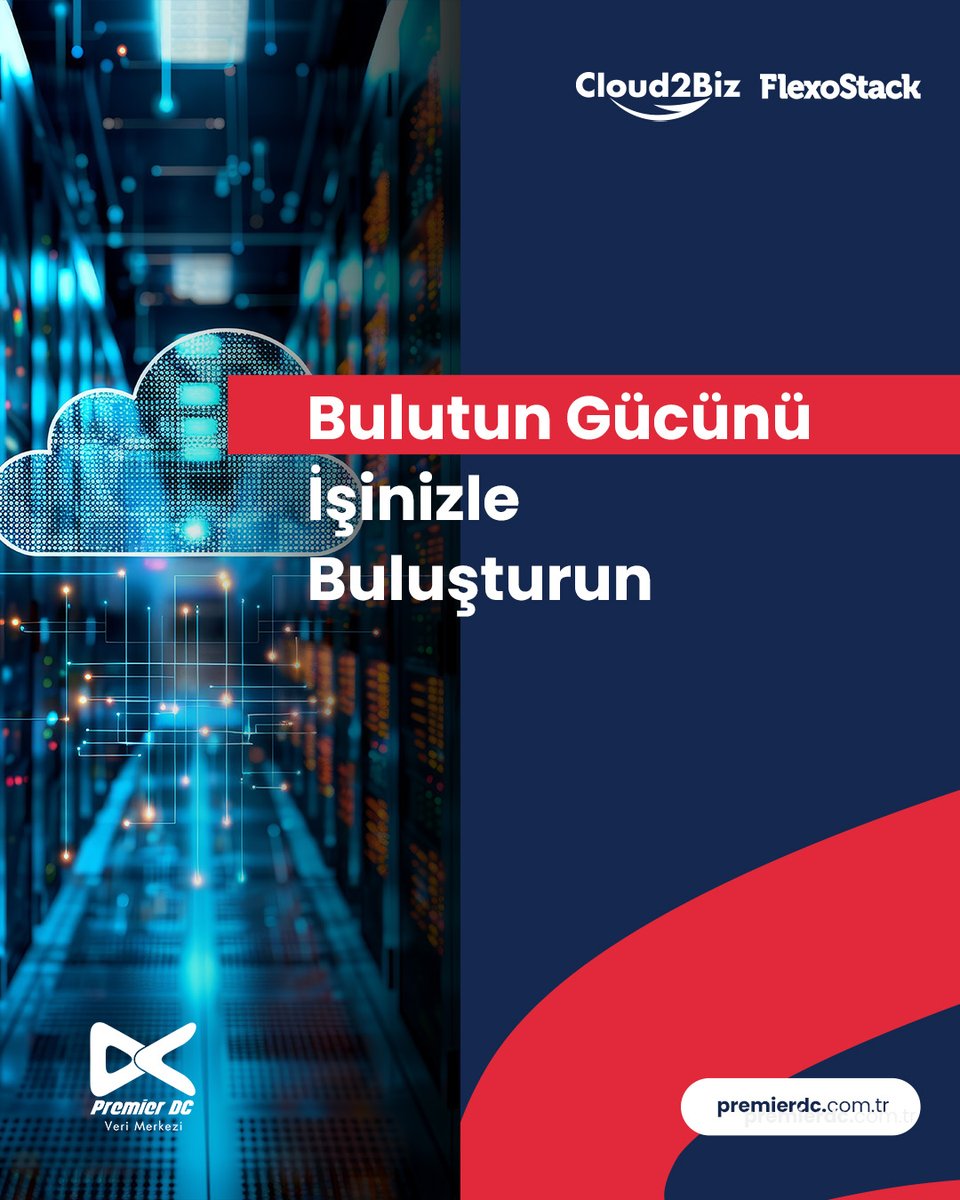 Premier DC’nin yeni nesil bulut platformu Cloud2Biz ile uygulamalarınızı hızlıca ölçeklendirin, esnek altyapıyla maliyetlerinizi kontrol altına alın ve veri güvenliğinizi en üst düzeyde tutun.
Kurumsal işlerinizi buluta taşımanın zamanı şimdi.

#BulutHizmeti  #Cloud2Biz