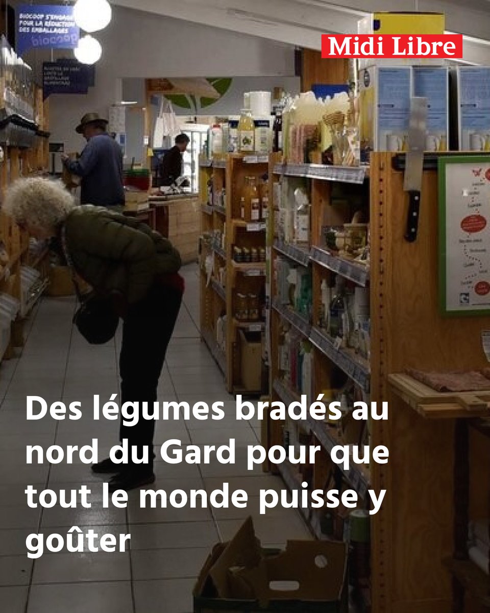 MidiLibreAles's tweet image. &quot;Le bio ce n’est pas que pour les bobos !&quot; : des légumes bradés au nord du Gard pour que tout le monde puisse y goûter
➡️ l.midilibre.fr/qGvt