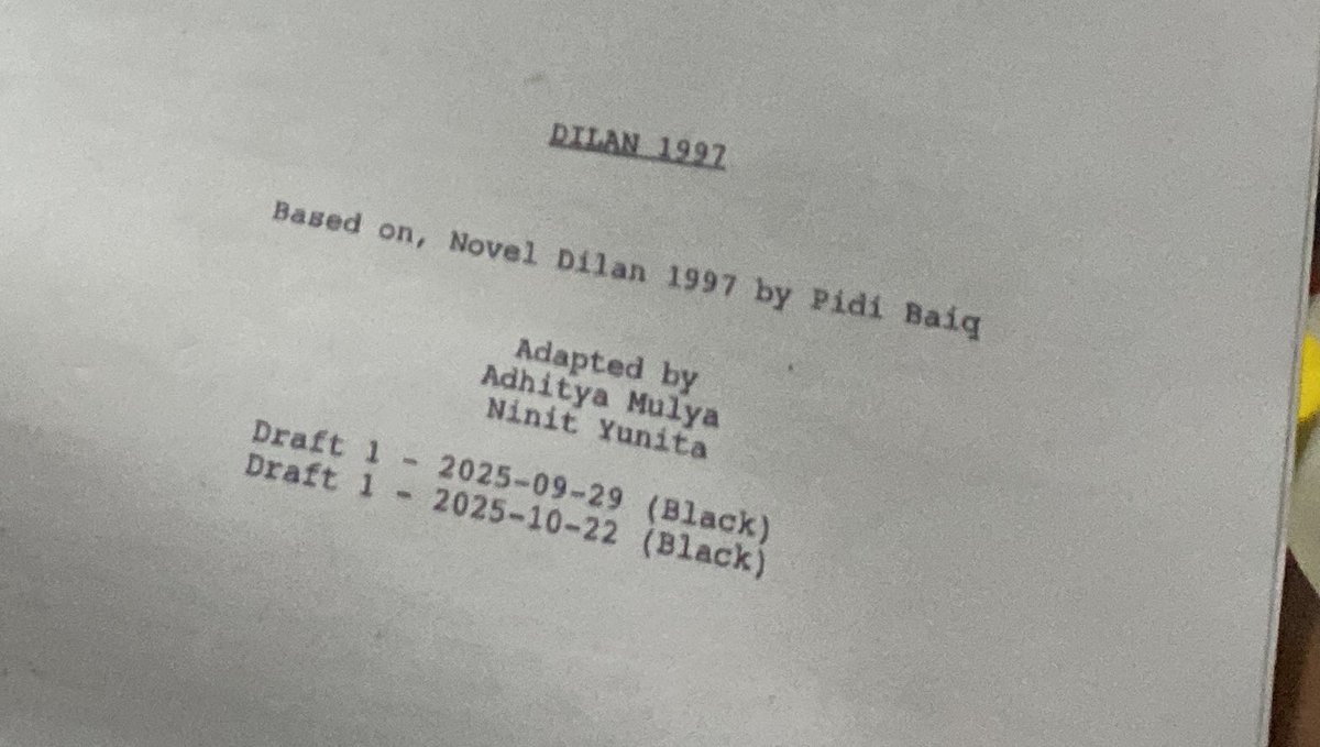 greenbastards69's tweet photo. Yassss, we keep tuning everything until we hit that perfect harmony.
Alhamdulillah, another project confirmed! It’s a story that started out a bit self-centered from the writer’s own perspective, but he managed to transform it into something deeper. Hats off, sir! https://t.co/YzS0QBhUPC