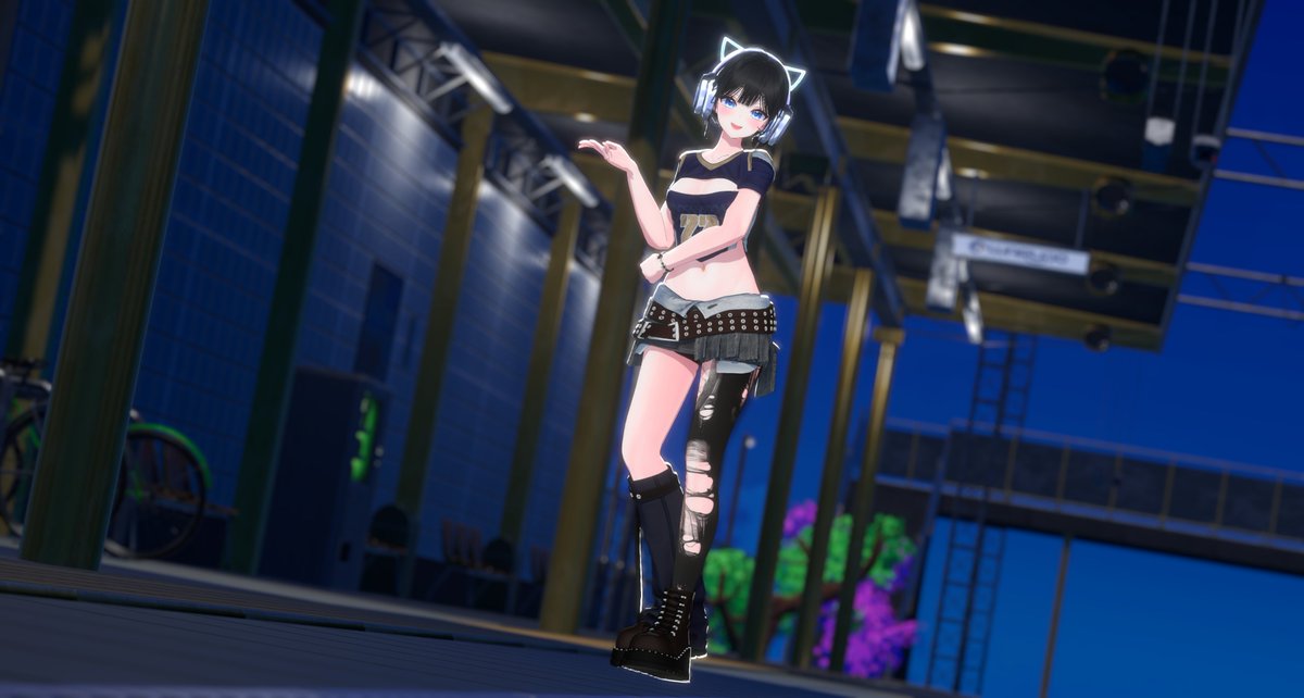 Binz_098's tweet image. 한결_스포티💙
#한결 #Warudo #MagicaCloth2 #NiloToon