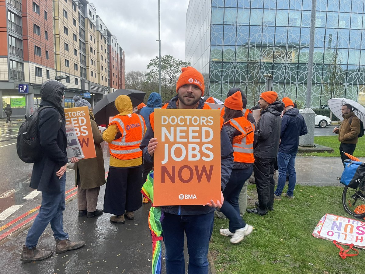 TheDrMagazine's tweet image. Brocha Goode says ‘this has always been about retaining doctors in the NHS’.

Without fair pay and decent career prospects, he fears more doctors will leave.