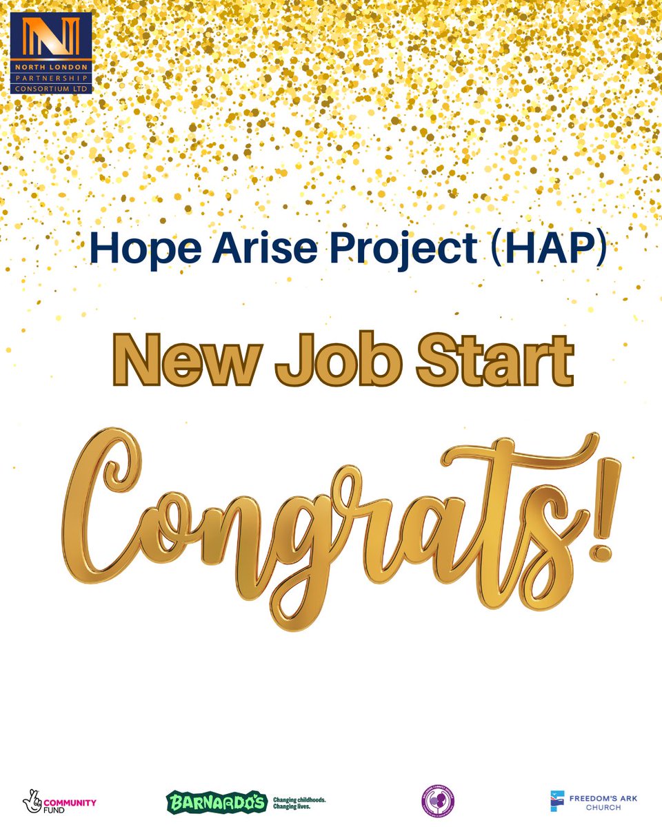 nlpcltd's tweet image. Success story @HopeArise 
Last month, a client came to us feeling stressed after leaving the job due to poor working conditions.
2 weeks later he landed a fantastic new full-time role as a Baker that he is already extremely happy with.
@wellbeing_con @barnardos @FreedomsArkLDN