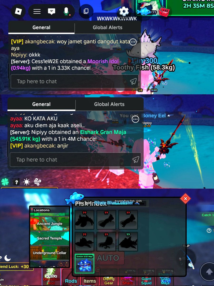 midnory's tweet image. Kemarin baru banget lolos di isle, terus hari ini baru masuk ke tempat baru 20 menitan udah dikasih maja hehehe😋🤙🏻