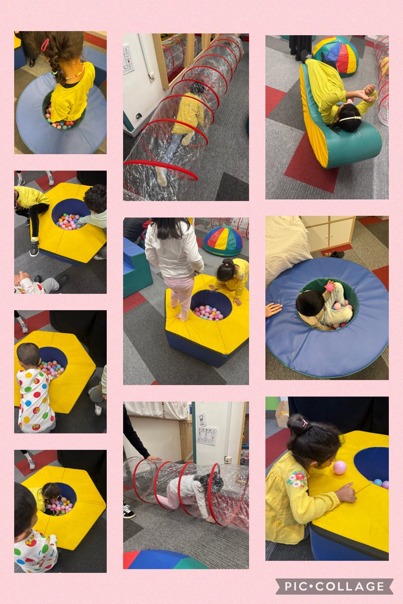 MissSmithRMPA's tweet photo. 🧩 Lots of fun in the soft play today! The children were busy climbing, crawling and getting active in their non-uniform for Children in Need. 💛  #ChildrenInNeed #ActivePlay

@Rowlatts_TMET https://t.co/9t3QY2QdPh