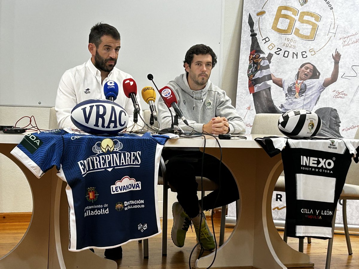 En marcha el derbi que se juega el domingo entre el <a href="/Chami_Rugby/">Club de Rugby El Salvador🏉</a> y el <a href="/VRAC/">🧀 VRAC 🧀</a> con la Supercopa en juego.