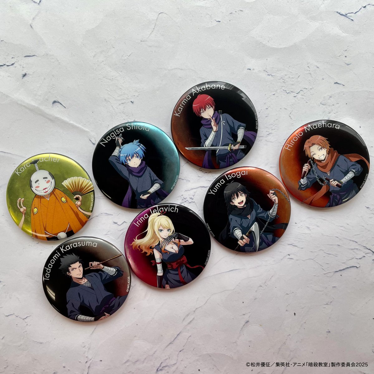 🏫商品紹介🏫／ 〈【忍者シリーズ】トレーディング艶缶バッジ 全7種