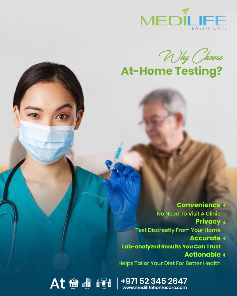 MedilifeCare's tweet photo. Feel lighter, more energized, and free from food-related discomfort with at-home food intolerance testing.

اشعر بخفة ونشاط أكثر، وتخلص من الانزعاج الناتج عن بعض الأطعمة مع فحص
عدم تحمل الطعام المنزلي.
Phone: +971 52 345 2647

#foodintolerancetesting https://t.co/6vXwv7Vl2E