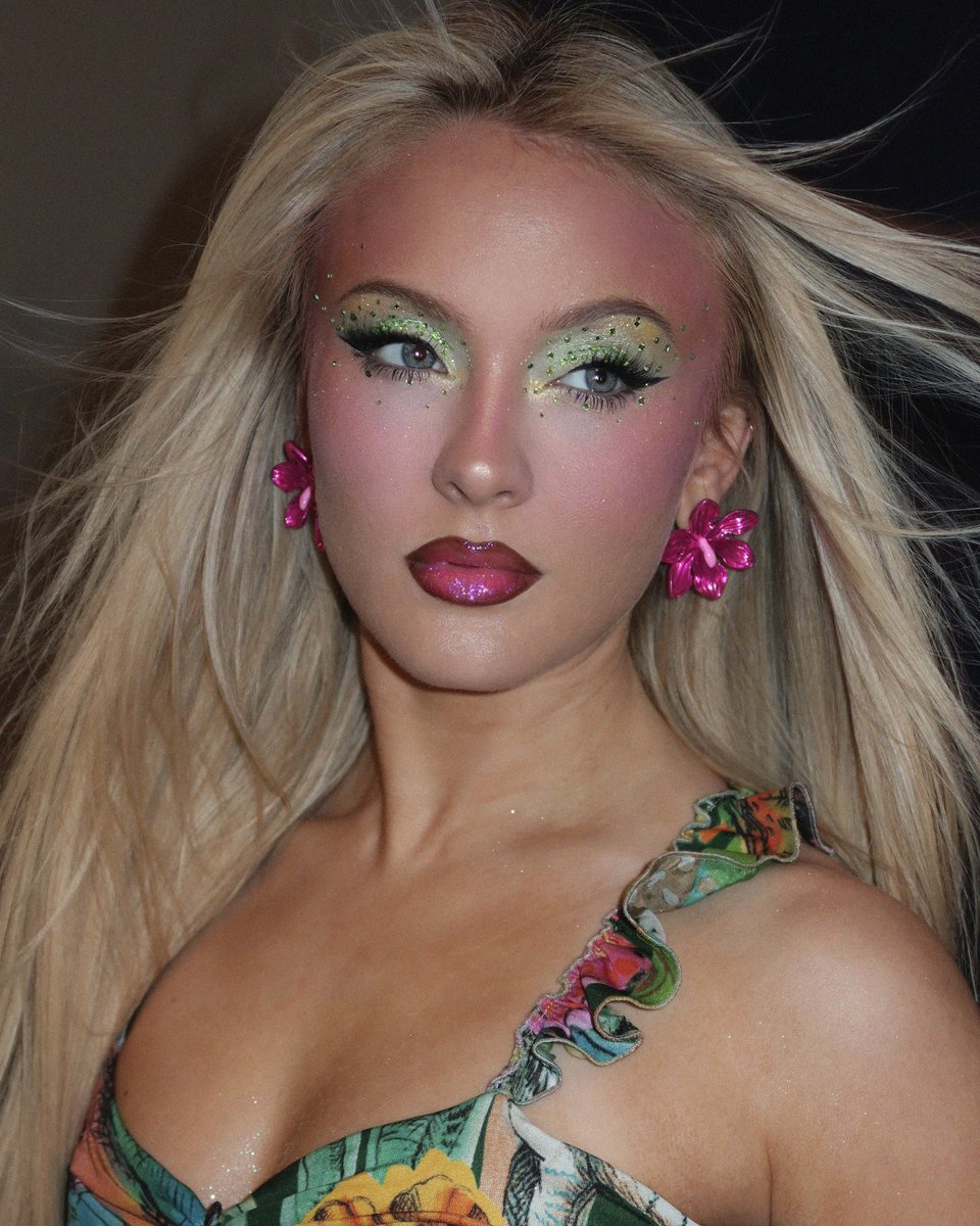 makeup by me on zara larsson <3