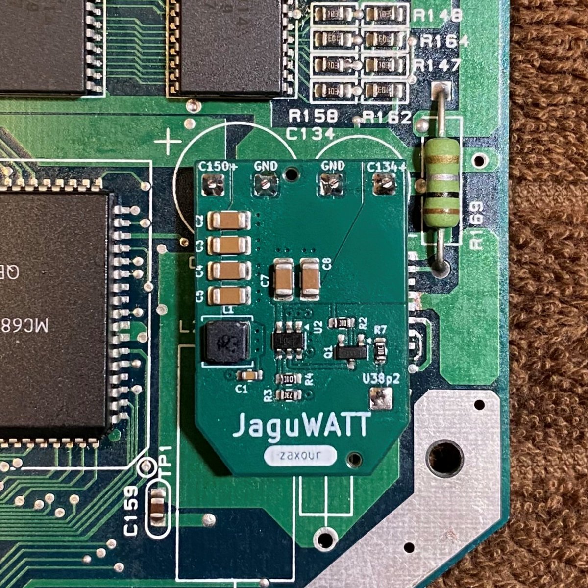 FBXGargoyle's tweet photo. 1/2 For those looking to get their Jaguar's modded out with the 64BP, Hairball, JaguWATT, and audio output fix, I'm offering my services for this console. However, I'm only doing the RF install method for the 64BP (as per my R&amp;D results). https://t.co/66u5LS3aoe