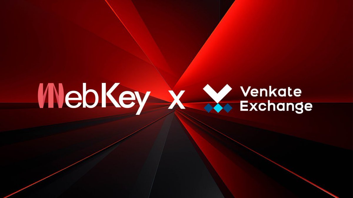 DePIN_WK's tweet image. 💹 WebKey × @venkate_io

We’re partnering with Venkate to bring our 1M+ users a secure Web3 entry point paired with a seamless, high-reward trading experience.

WebKey is the Door, Venkate is the Vault of Wealth.

#WebKey #Venkate #Partnership #Web3 #CEX