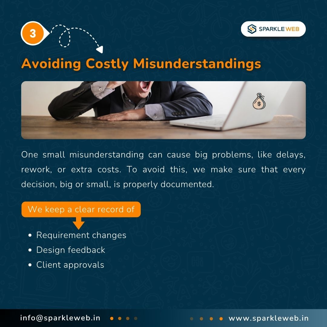 sparklewebdevs's tweet image. Good communication = Great projects! 💬

At Sparkle Web, we keep every project aligned with transparent updates, team collaboration &amp;amp; client clarity.

Because success starts with a conversation.

#communication #sparkleweb #projectsuccess #teamwork #techagency