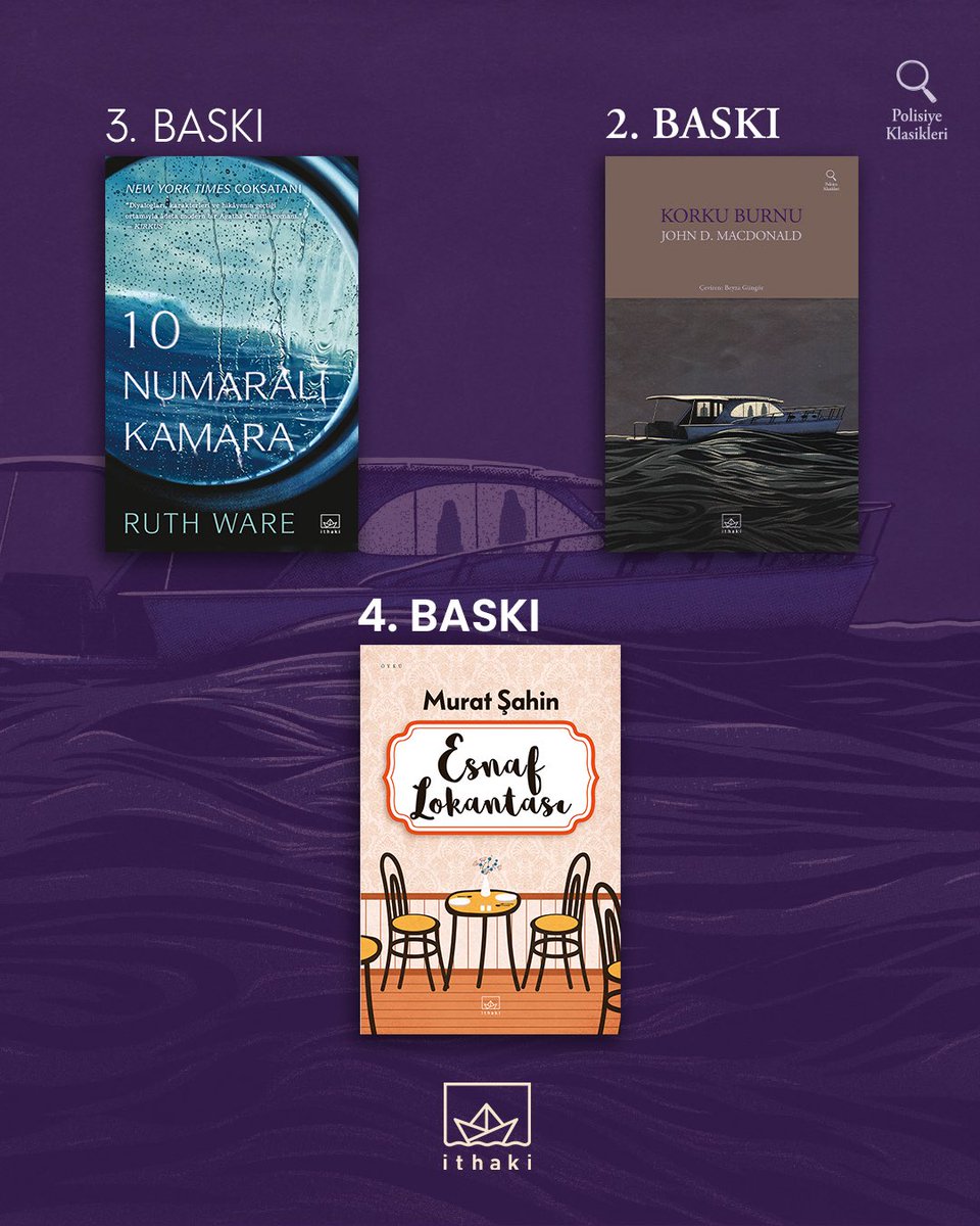 #TekrarBaskı yapan kitaplarımız raflarda!✨

#i̇thakiyayınları