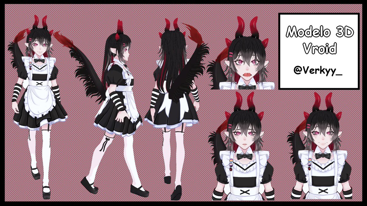 Pruhh_'s tweet image. ‼️Estão ABERTAS as vagas para modelo vroid‼️

Os modelinhos tão custando 150, no momento, n depende da complexidade, esse é o valor pra qualquer design!!

Não perca tempo que as vagas são limitadas :3