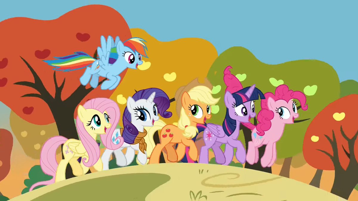 mane 6 in four season