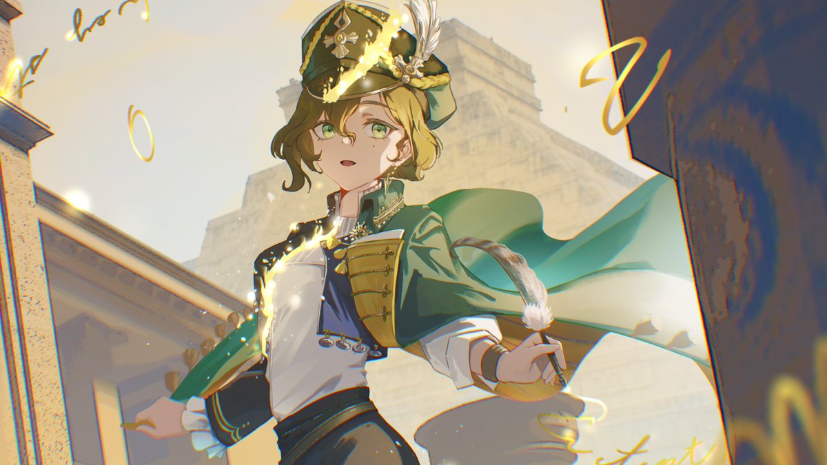 0gen3_illust's tweet image. #Reverse1999
I have all the essentials for writing poetry -