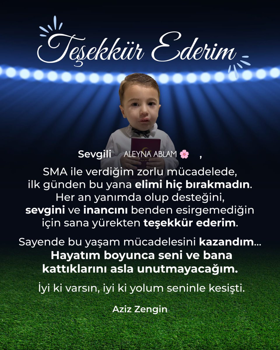 Çok şükür🥰
İlacının her damlası şifa olsun🤲
Darısı ömer Asaf ve diğer evlatlarımıza♥
<a href="/smaazizeumutol/">SMA Aziz Zengin</a>