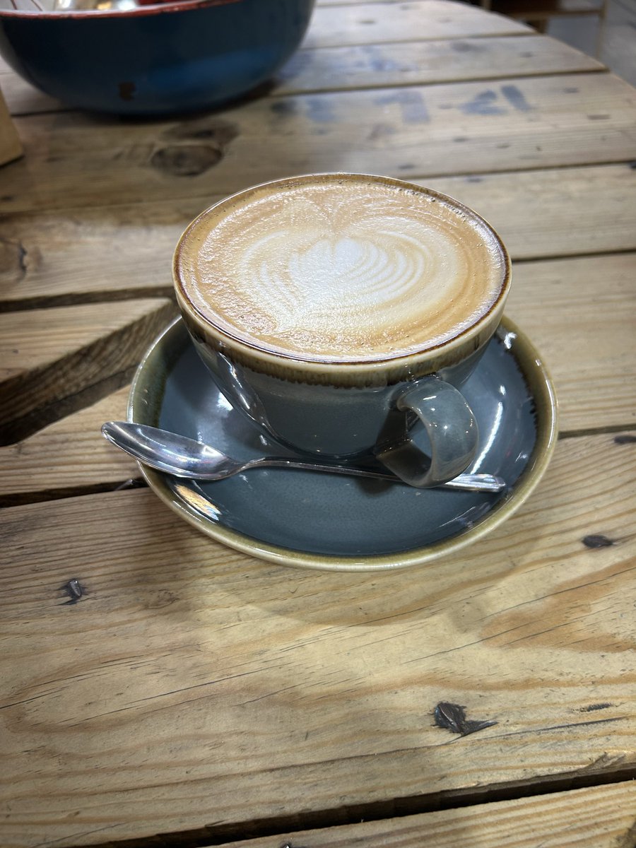 Pre haircut best coffee in Shrewsbury time ☺️