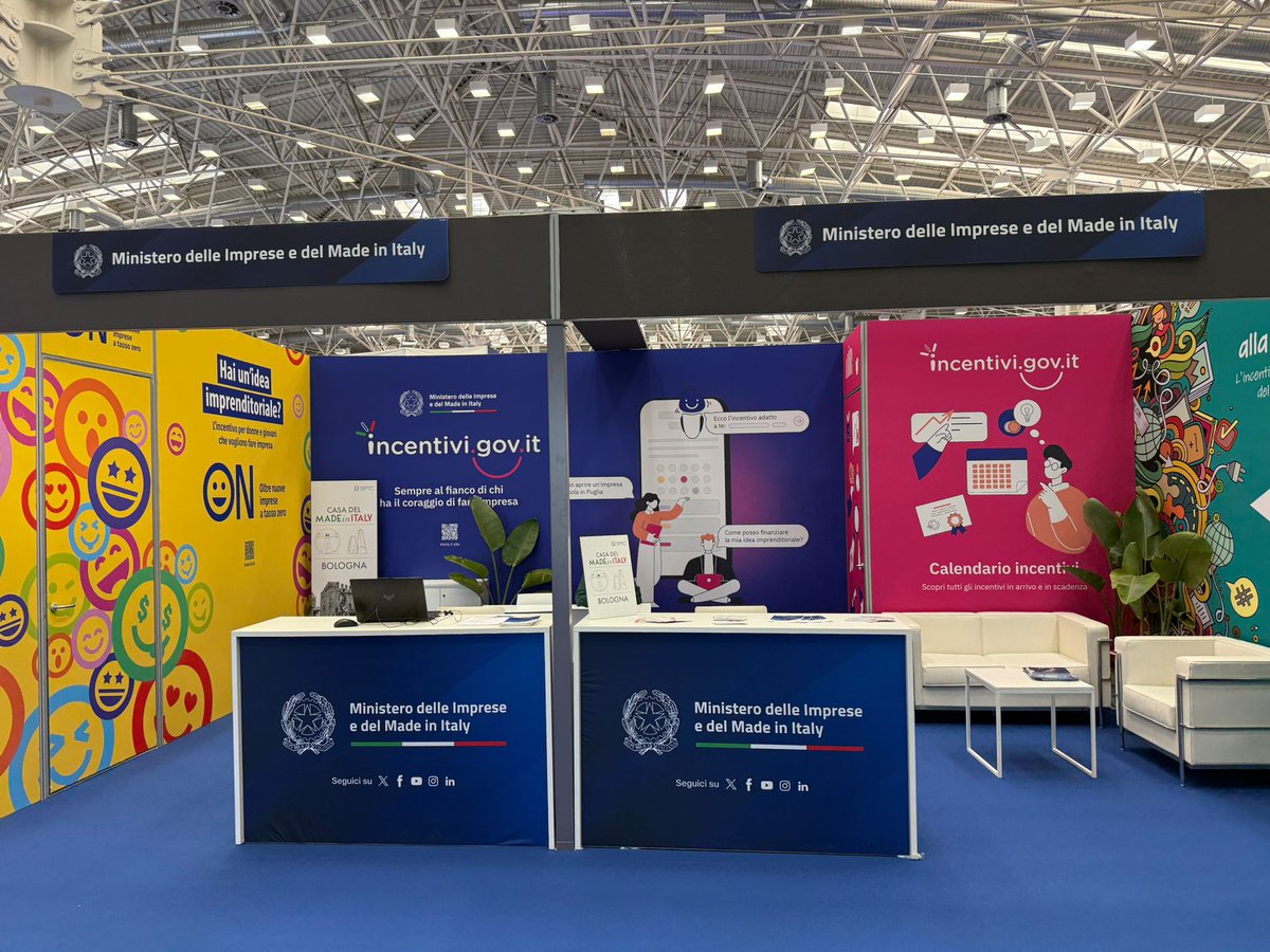 mimit_gov's tweet image. 🇮🇹 #ANCI2025 | Il #MIMIT alla 42ª Assemblea #Anci a supporto dei #Comuni Italiani. 
Tra gli incontri ospitati presso lo stand del Dicastero quello sulle #CasedelMadeinItaly per dialogare sulle innovazioni territoriali.
mimit.gov.it/it/notizie-sta…