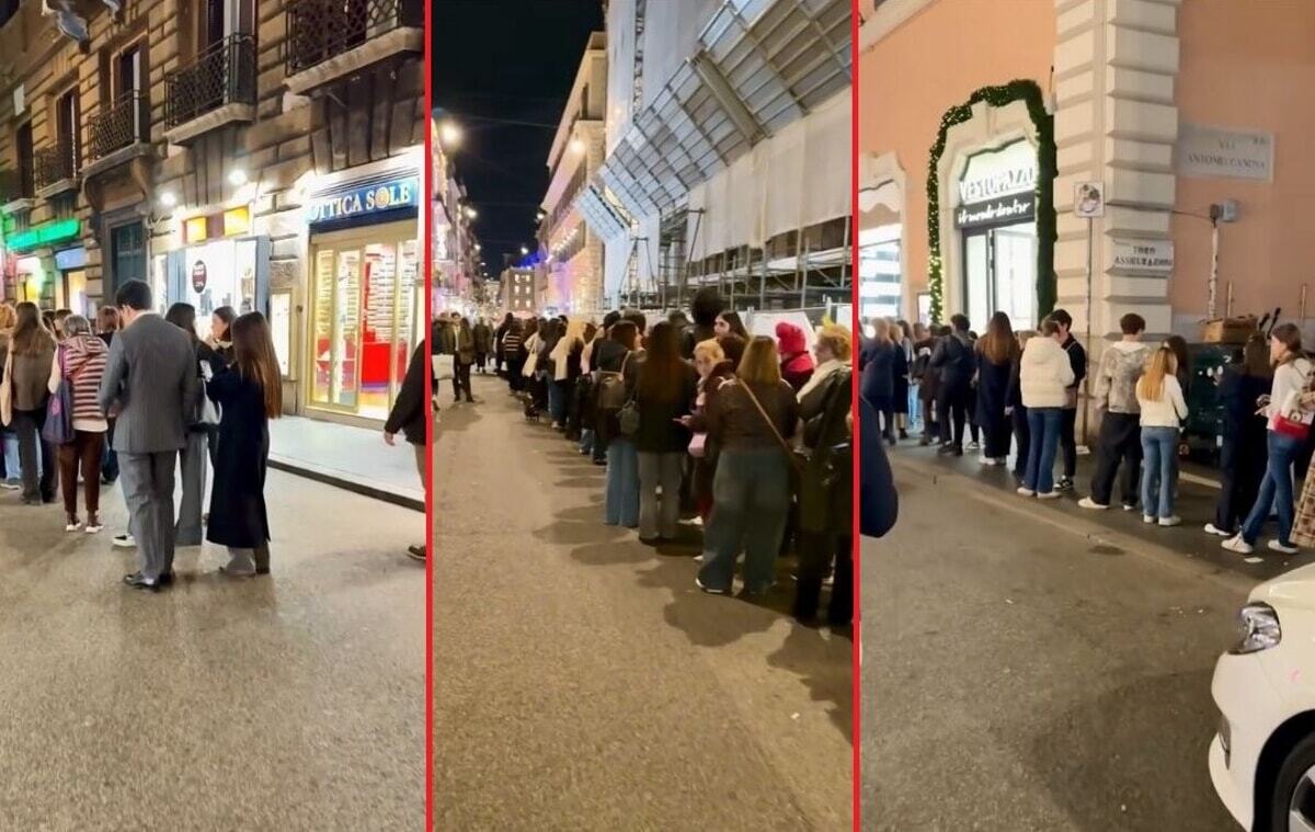 Via del Corso, 200 metri di fila per entrare da Sephora: "Neanche per la finale di Coppa dei Campioni" ift.tt/2Ni7jAk