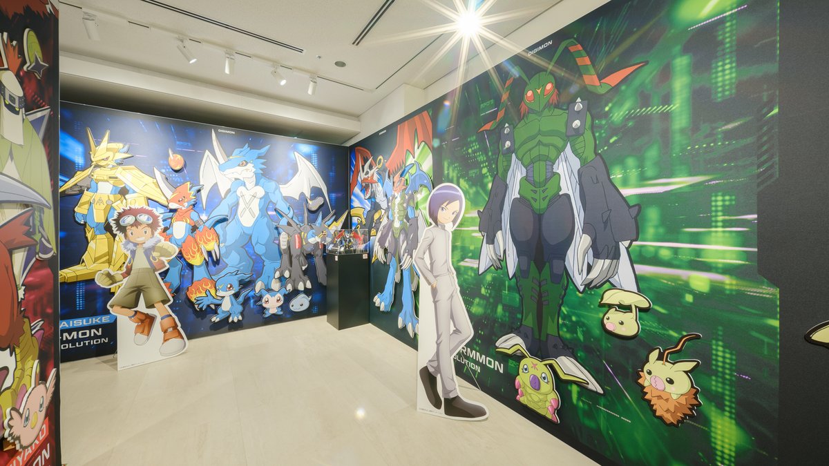Digimon_Anime's tweet image. ＼\✨明日より開催✨/／

『デジモンアドベンチャー02』＆『おジャ魔女どれみ＃』 アニメ25th記念合同展✨

✅会場　
#アニメ東京ステーション 2F

✅会期　
2025/11/15(土)～2026/2/15(日)　
11:00～19:00(最終入場18:30)

✅入場料　
無料

詳細はHPをチェック👉
animetokyo.jp/archives/event…

#デジモン…