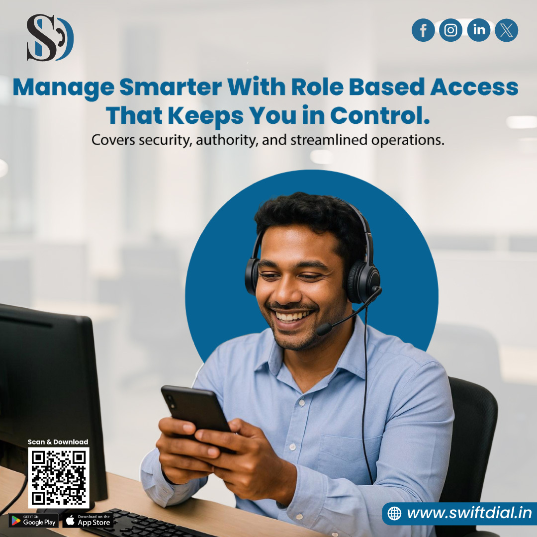 SwiftDial297's tweet image. 🔐 Manage smarter with Swift Dial!
Secure Role-Based Access, controlled authority &amp;amp; smooth operations — all in one app.
🌐 swiftdial.in

#SwiftDial #DigitalTools #TeamManagement #RoleBasedAccess #TechSolutions #Trending