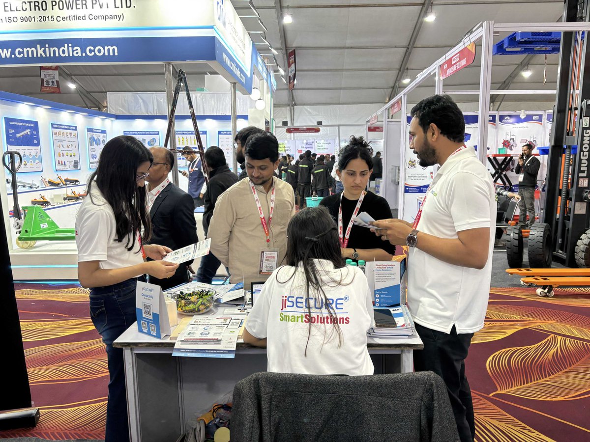 jiWebTech's tweet image. Day 1 at MACHMA 2025 is live! 

jiSECURE is showcasing smart automation with real-time demos - from intelligent access systems to fully connected environments - transforming convenience, safety, and efficiency.

#MACHMA2025 #jisecure #SmartAutomation