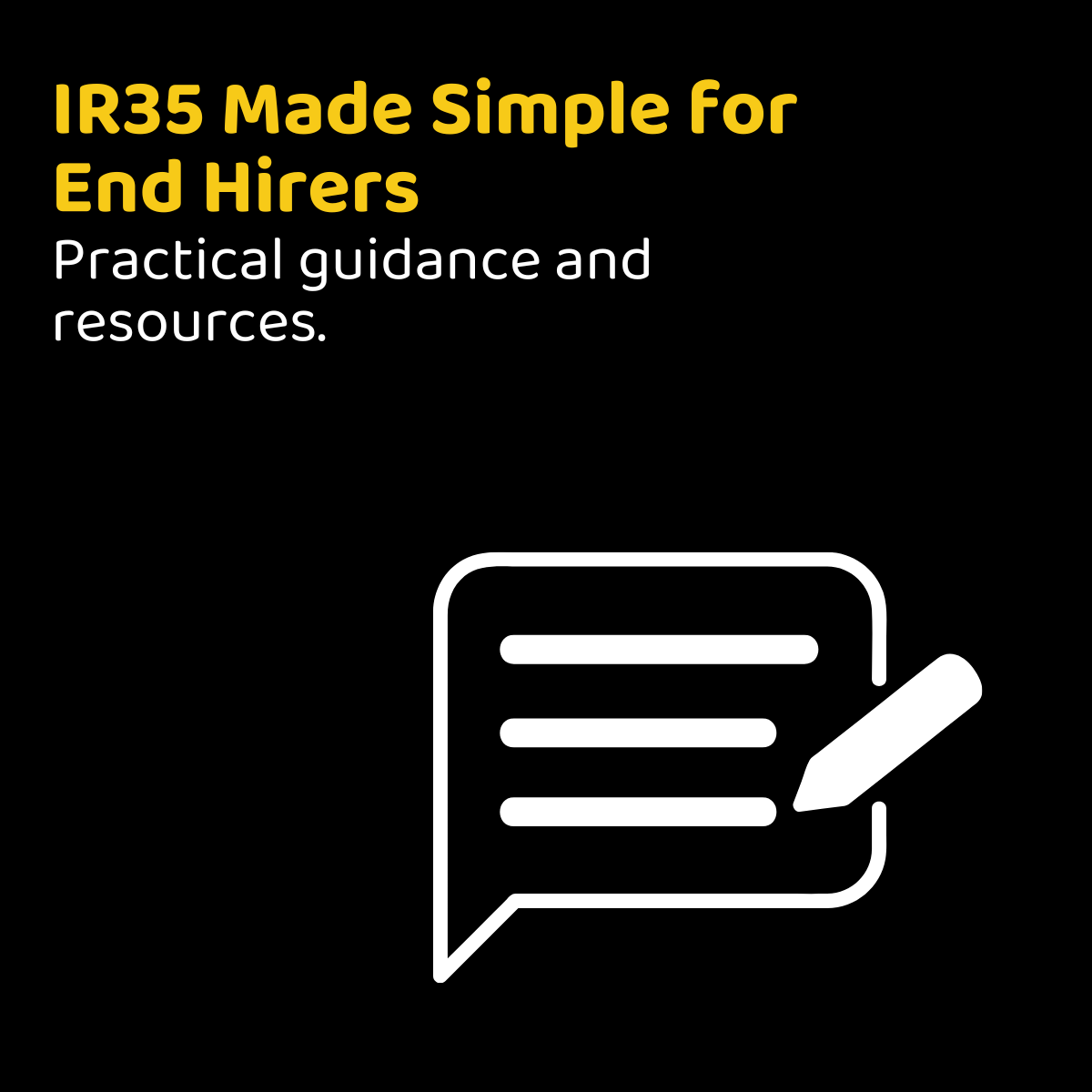 Need IR35 clarity?

Our End Hirer Guidance Hub has everything you need 👇hubs.ly/Q03Nfpg-0