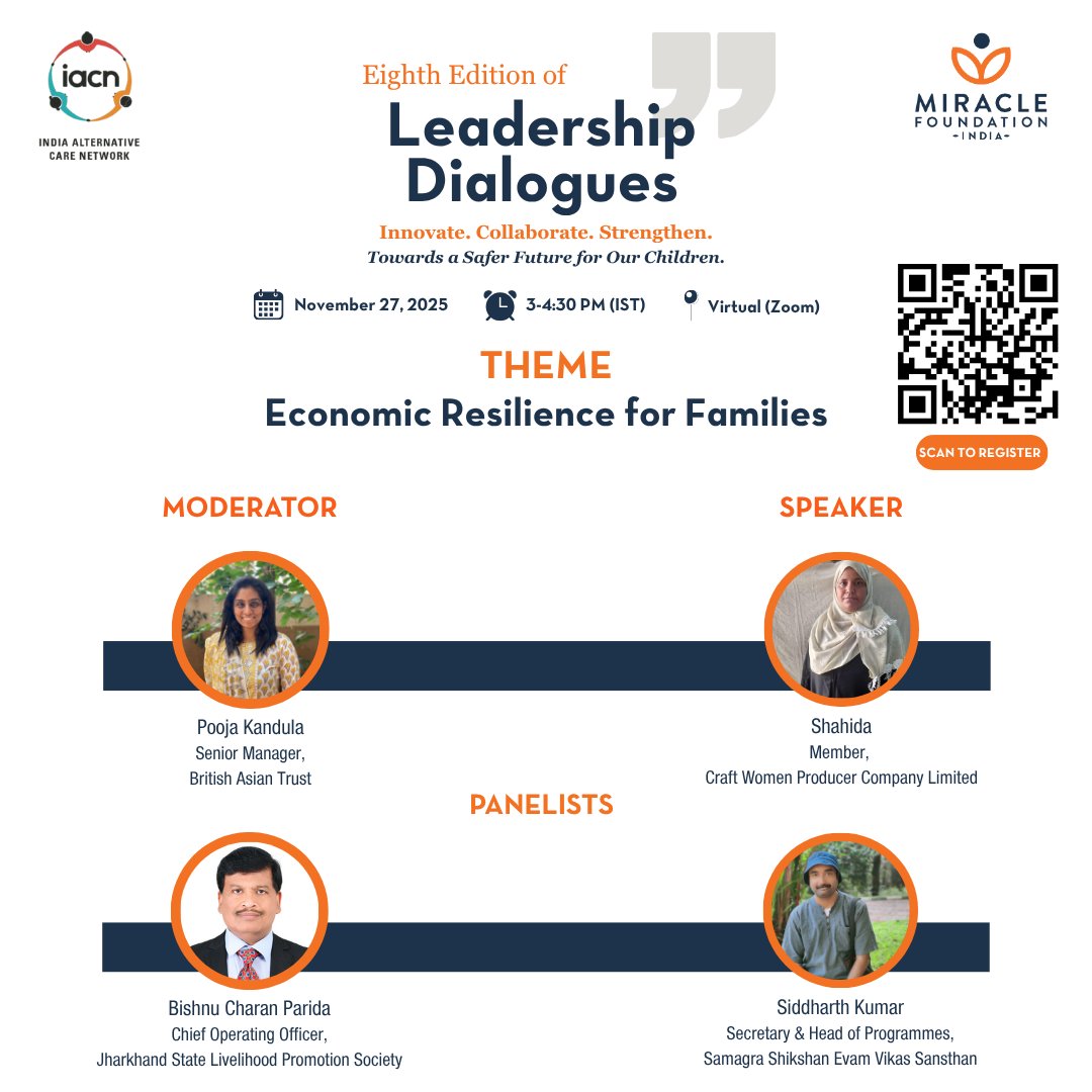 Economic vulnerability increases the risk of child neglect and remains a major driver of family disruption in India. Building economic resilience is not just about reducing poverty — it’s about empowering families to provide safe, nurturing environments where children can thrive.