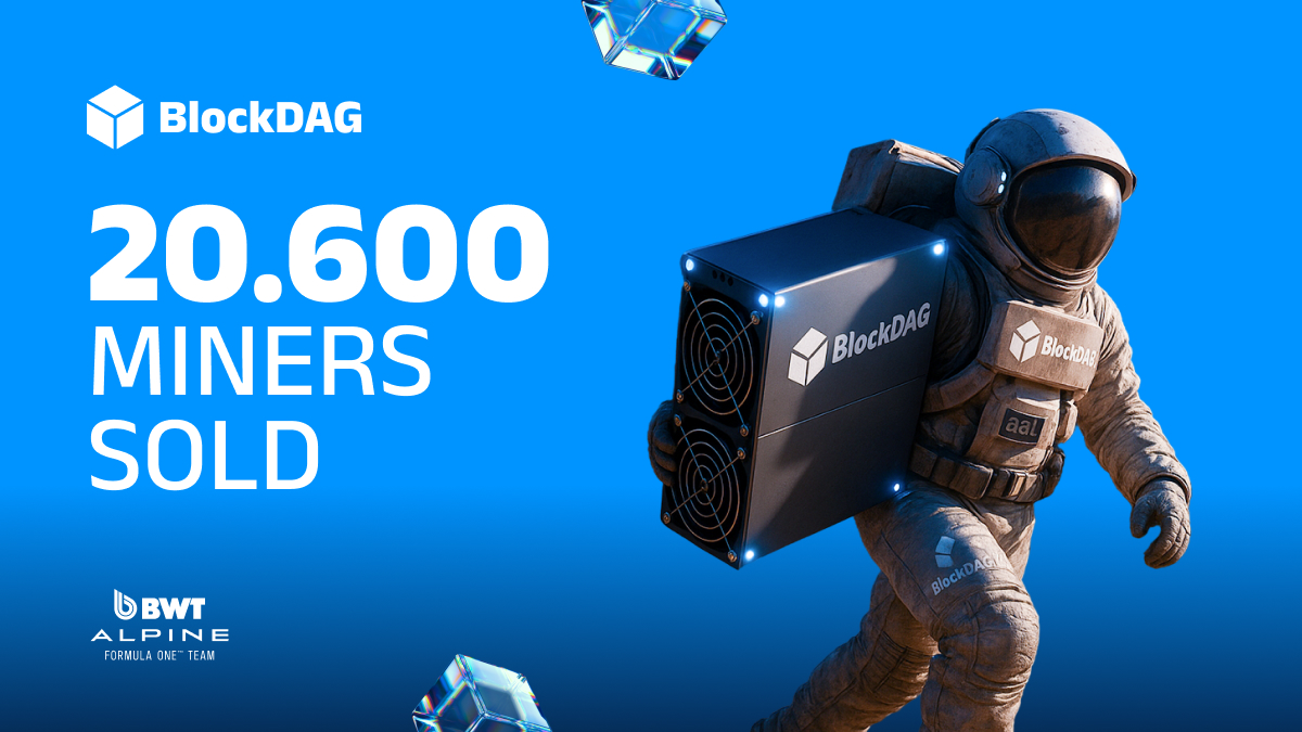 blockdagnetwork's tweet image. 20.600 MINERS SOLD!🚨

MAJOR milestone unlocked: 20.600 MINERS SOLD! 🚀

💥The momentum is unstoppable, our community is expanding fast and powering a new era of mining dominance.

 ⚡️Every miner added is another step toward claiming your share of the future. Don’t stay on the…