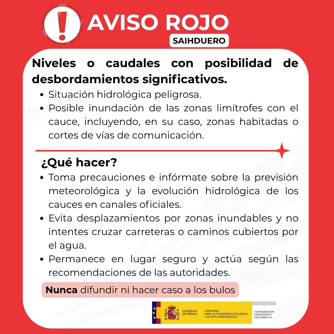 🤔¿Conoces el significado de los #avisoshidrológicos?
 Te explicamos en qué consisten y las recomendaciones en cada caso
👇👇👇

❌Nunca difundir ni hacer caso a los bulos