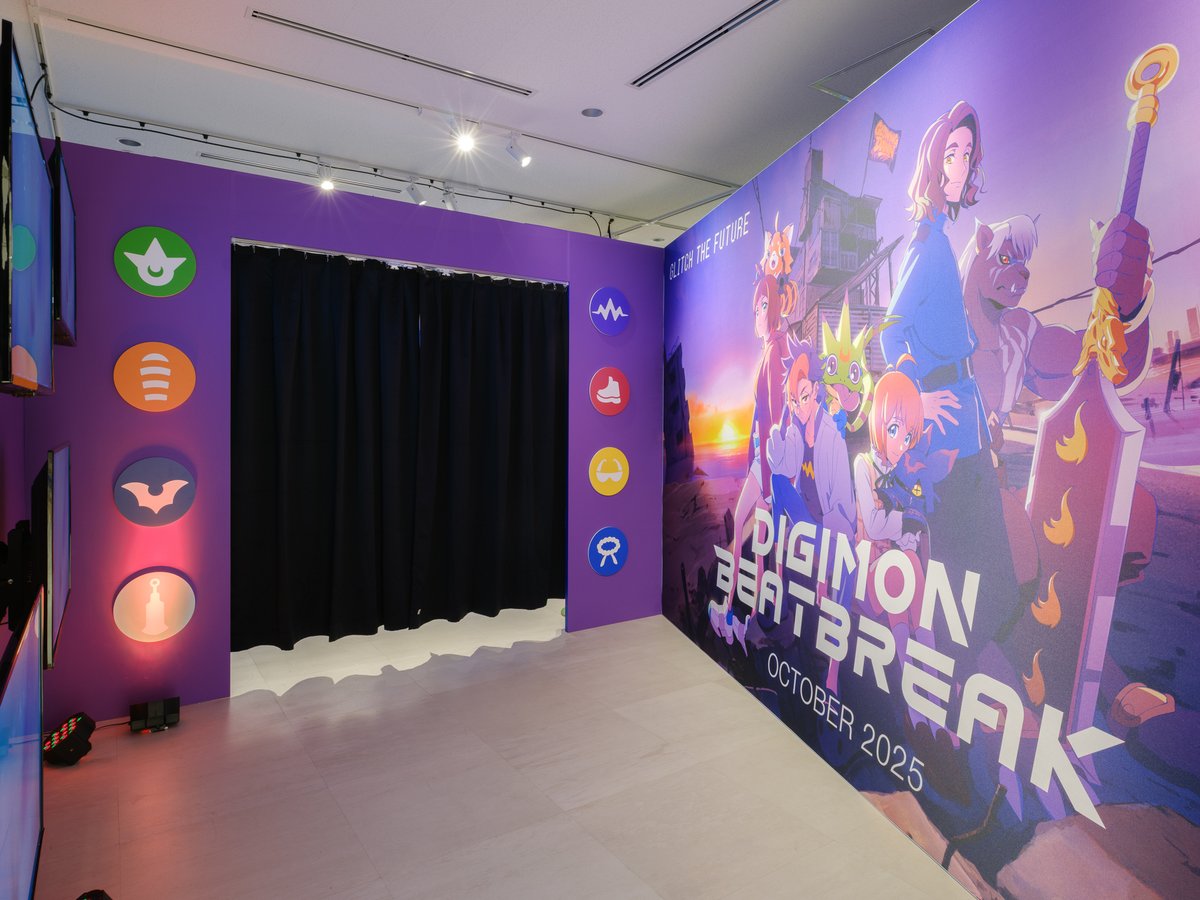 Digimon_Anime's tweet image. ＼\✨明日より開催✨/／

『デジモンアドベンチャー02』＆『おジャ魔女どれみ＃』 アニメ25th記念合同展✨

✅会場　
#アニメ東京ステーション 2F

✅会期　
2025/11/15(土)～2026/2/15(日)　
11:00～19:00(最終入場18:30)

✅入場料　
無料

詳細はHPをチェック👉
animetokyo.jp/archives/event…

#デジモン…
