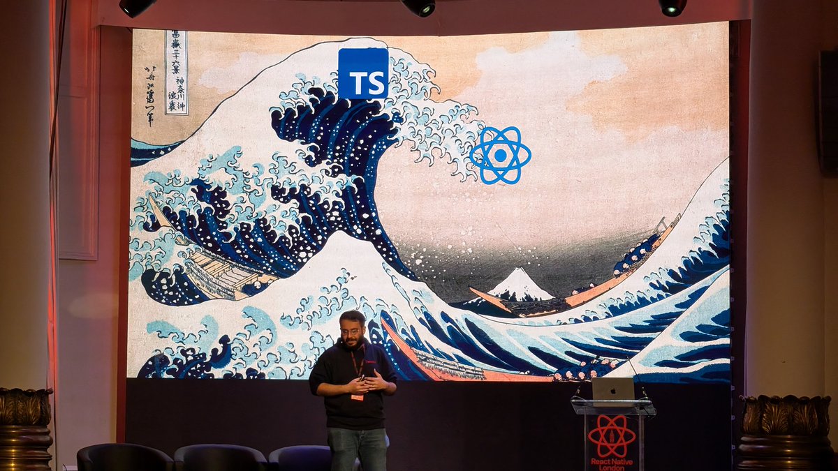 rachelnabors's tweet image. &quot;Build once, evolve forever&quot; @RNLConf keynote by @mo__javad digs into how the React lead over other JS Frameworks is now overwhelming as it&apos;s the default output of gen AI systems