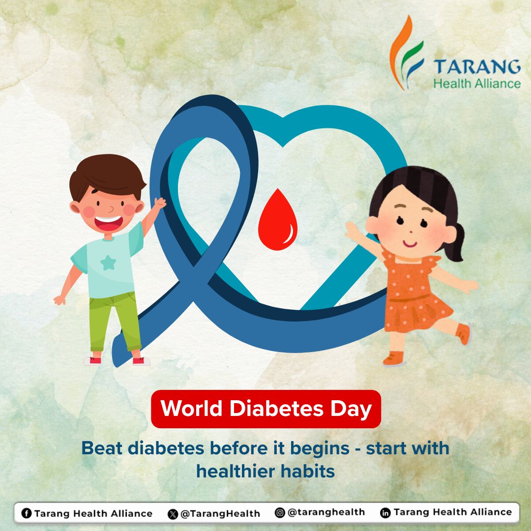 On #WorldDiabetesDay, we’re reminded that prevention begins with awareness.

#Healthy eating, regular activity, and early screening can significantly reduce the risk of #diabetes~  especially in children and young adults. Let’s build a future where healthier choices start early.