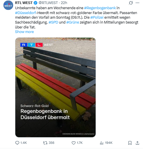 Parodie-Land...

#Düsseldorf #Fahne