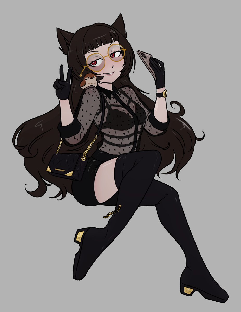 ShoukVRchat's tweet image. Shoukさんのコミッション「VRChatの黒崎がいつも使っているリアルアバターを描いてほしいです。結ってないバージョンで、眼鏡はかけているとうれしいです。」 skeb.jp/@ShoukVRchat/w… #Skeb #Commission via @skeb_jp