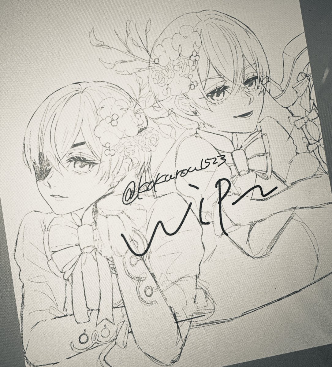 Gファンの表紙がちゃんと出たので〜
ファントムハイヴたち