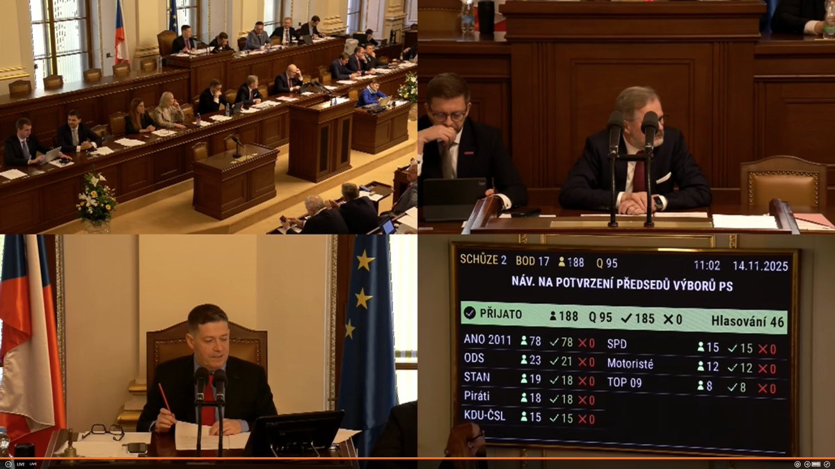 Poslanecká sněmovna mě zvolila předsedou Výboru pro obranu. Děkuji všem kolegům a kolegyním za důvěru. Obranu a bezpečnost České republiky, stejně jako naše vojáky a vojákyně, budu hájit vždy s maximálním nasazením.

Teď je čas pustit se do práce.