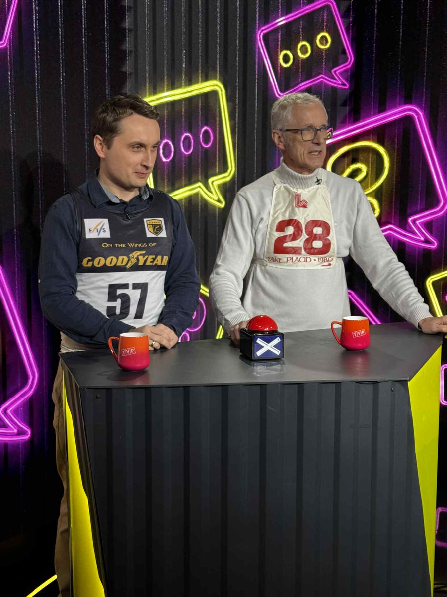 W przyszłym tygodniu wracamy z 3. Serią <a href="/sport_tvppl/">TVP SPORT</a> 

W planach:
Środa (prawdopodobnie): power ranking z <a href="/localSJresults/">localSJresults</a>, <a href="/chmiielewski/">Michał Chmielewski</a>, <a href="/MarczukW_/">Wiktor Marczuk</a>, <a href="/wrpki/">Wiktor Pękala</a> i tr. Hankusem
Piątek: 20:30 live
Niedziela: 12:00 live

Foto z quizu o #skijumping (też niebawem)