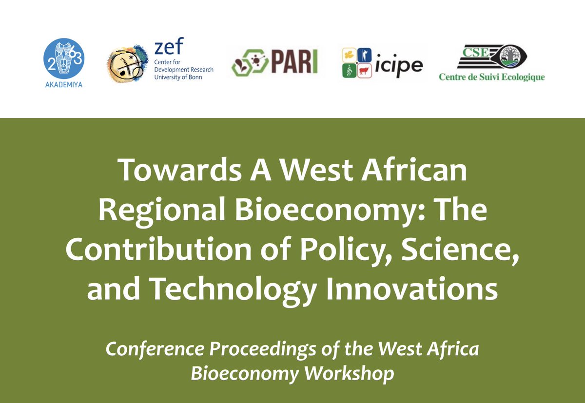 LButake's tweet image. With growing global political momentum for the bioeconomy, now is an opportune time for Africa to consolidate efforts and harness the bioeconomy’s transformative opportunities for inclusive, sustainable, and locally driven development.

Learn more👉tinyurl.com/m4akt2pw