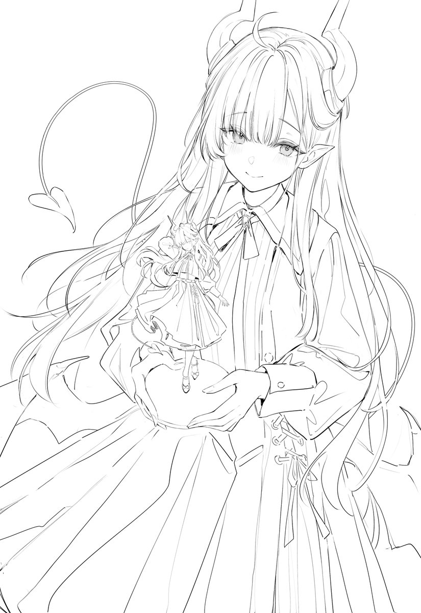 Reverse Studio様が制作された テアちゃん 見習いサキュバスVer. 予約