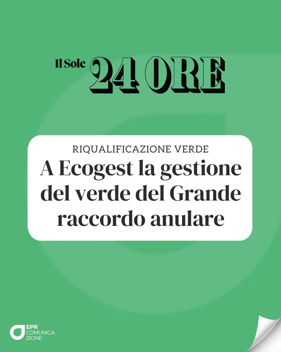 #Ecogest si aggiudica la manutenzione straordinaria del verde sul Grande Raccordo Anulare.

Un incarico strategico che rafforza il ruolo dell’azienda nella gestione sostenibile delle infrastrutture italiane e conferma la capacità di operare su progetti ad alto impatto.