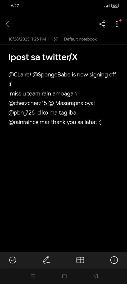 Hello👋 this is <a href="/Claire/">Claire Díaz-Ortiz</a>/ @spongeBabe sister, I just want to let you know that my sister passed away last October 29,2025 Nakita ko po ito sa notes Niya😭