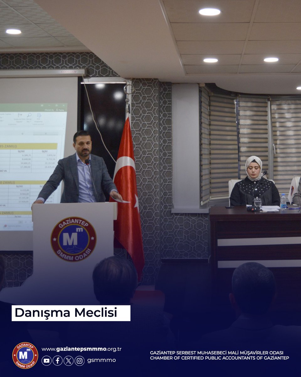 Gsmmmo's tweet photo. 13.12.2025 tarihinde Gaziantep SMMM Odası Danışma Meclisi toplantısı aşağıdaki gündemle gerçekleştirilmiştir:

Detaylar: https://t.co/AFi90Y3B0w https://t.co/FOpgHvmbI1