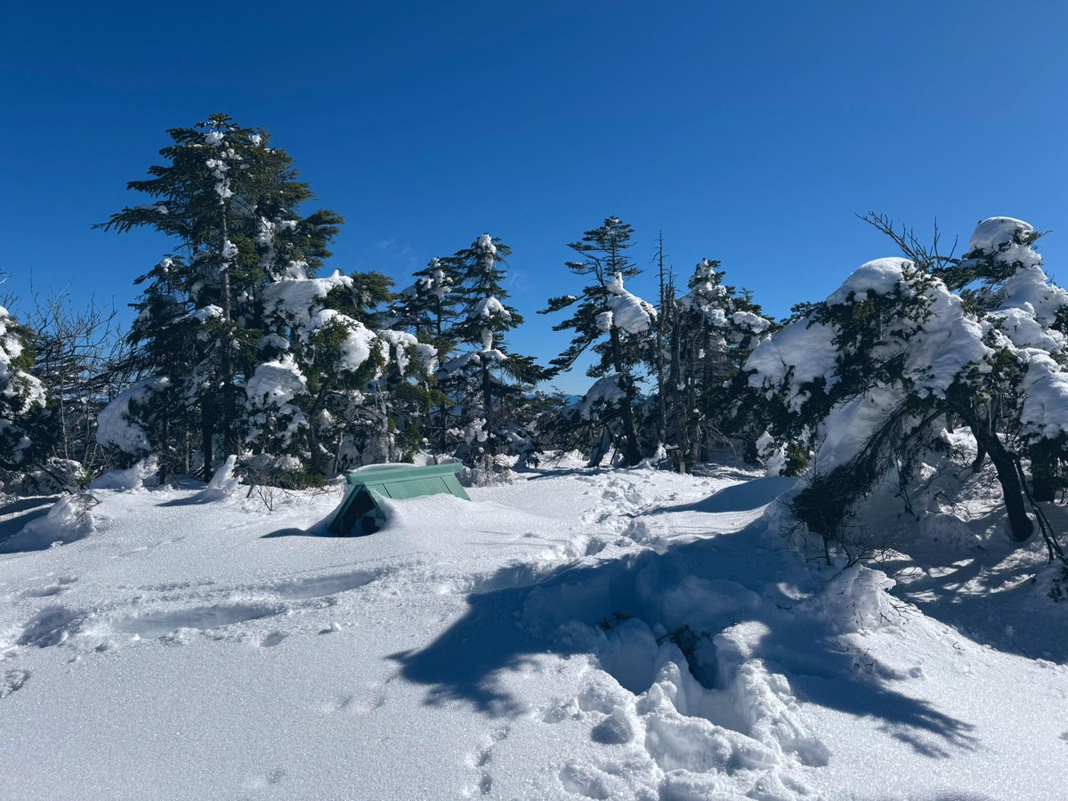 恵那山は冬がええぞ⛄️ 写真は今年1月に行った時の
