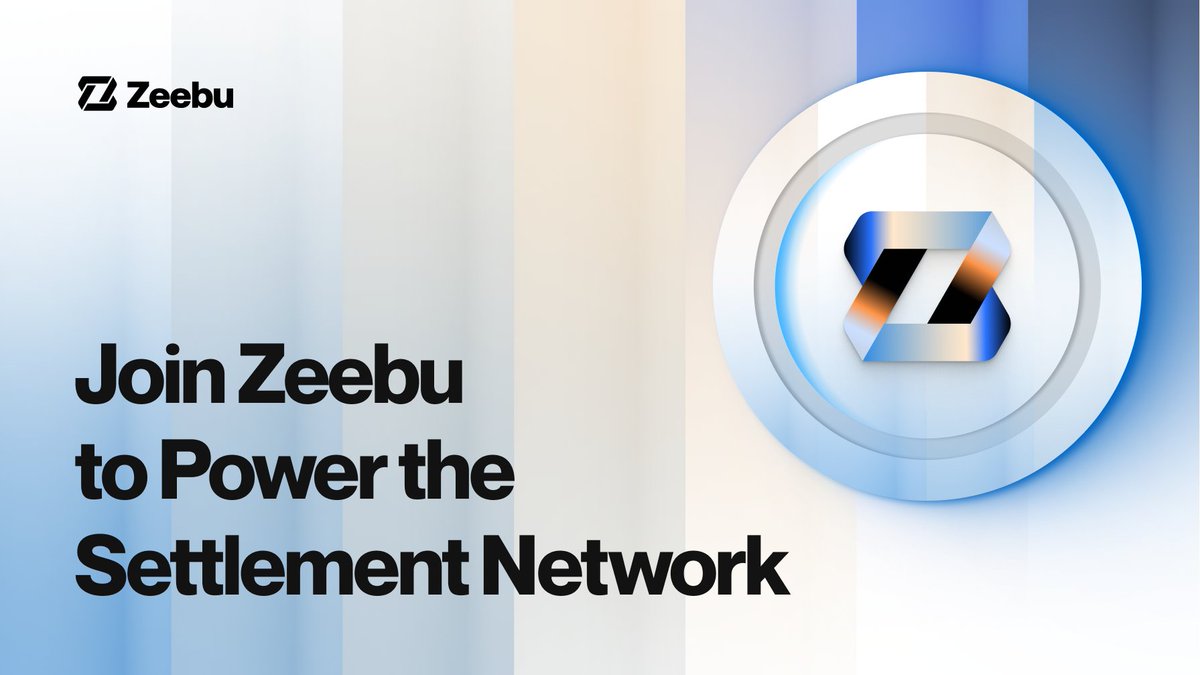 zeebuofficial's tweet image. Participating in the settlement network is simple:

• Finish available quests
• Earn up to $5,000 total reward pool
• Be part of the real-time settlements network

Join before it’s over → coinmarketcap.com/community/post…