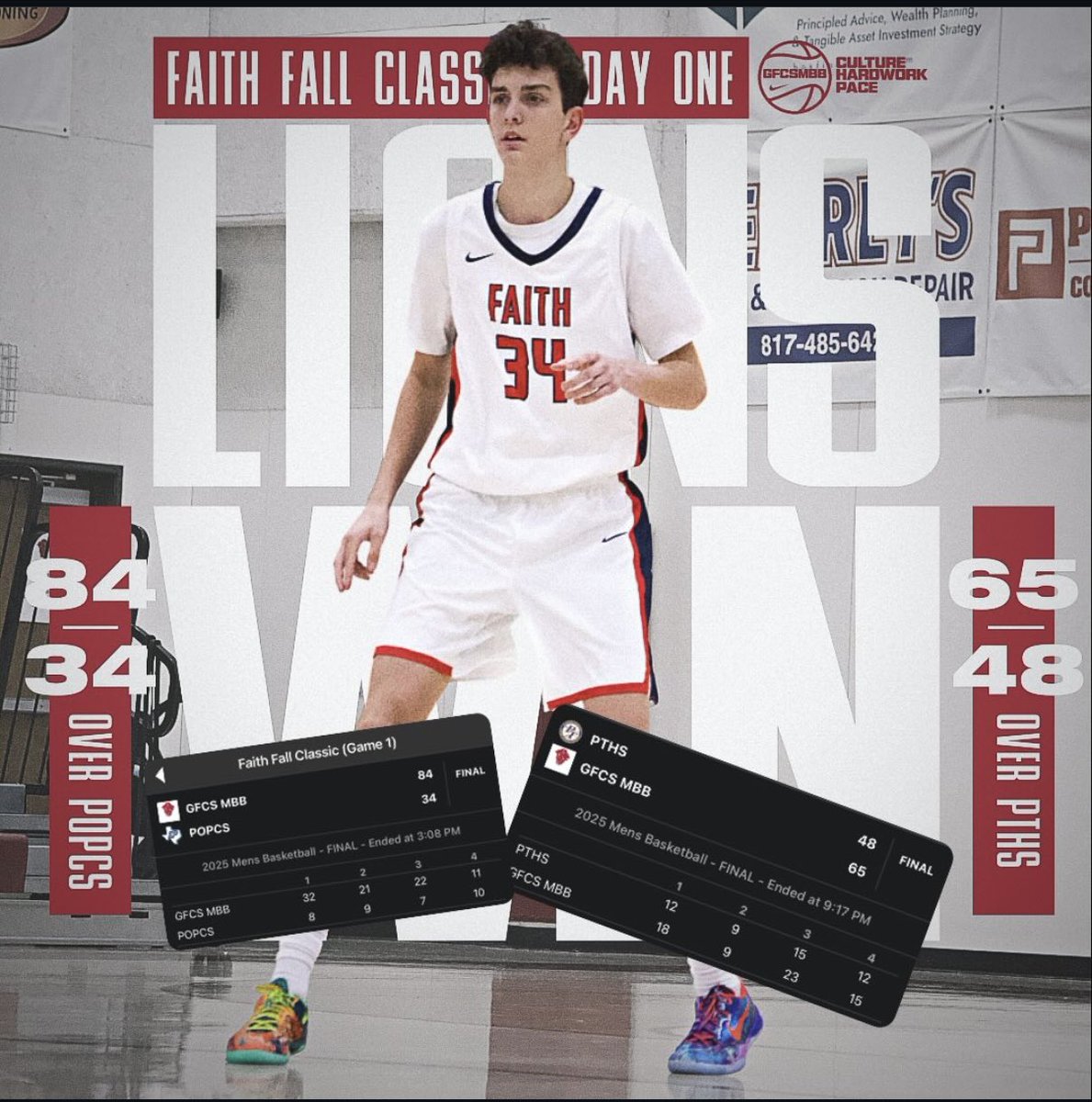 Grapevine Faith Basketball tweet media
